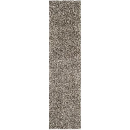 Safavieh 2 x 8 ft. Runner Grey Milan Shag Rug SG180-8080-28